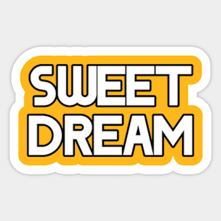 A Journey into the Blissful Realm of Restful Nights Sticker